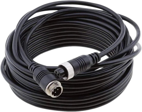 4-Pin Aviation Camera Extension Cable 1m/5m/10m/20m – Van, Truck & Lorry CCTV
