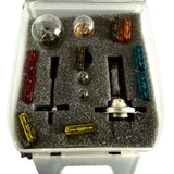 24V HGV Emergency Spare Bulb & Fuse Kit - H4/H7/H1 Travel Set