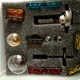 24V HGV Emergency Spare Bulb & Fuse Kit - H4/H7/H1 Travel Set