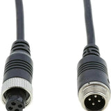 4-Pin Aviation Camera Extension Cable - Van/Truck/Lorry (1m 5m 10m 20m)