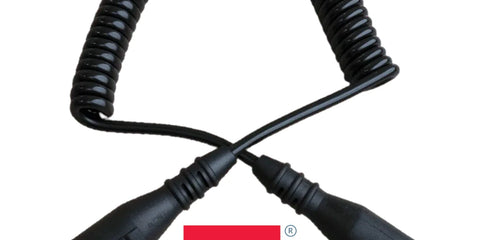 4m 24V 7-Pin N-Type Coiled Trailer Cable - ISO 1185 Plug car