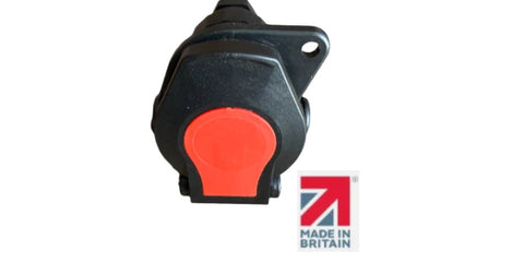 AUTAC 15-Pin EBS Trailer Socket - 24V ISO 12098 HGV Truck (Screw Terminals) car