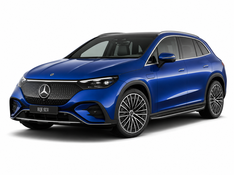 Mercedes-Benz EQE SUV EV charging cable