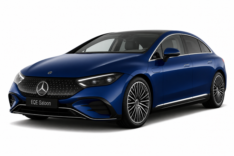 Mercedes-Benz EQE Saloon EV charging cable