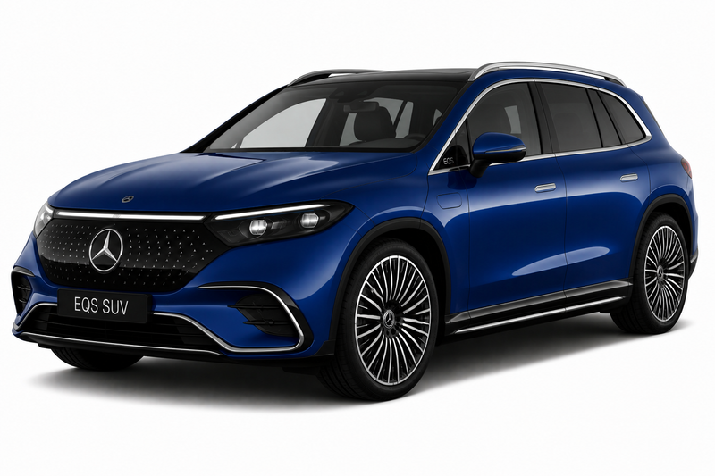 Mercedes-Benz EQS SUV EV charging cable
