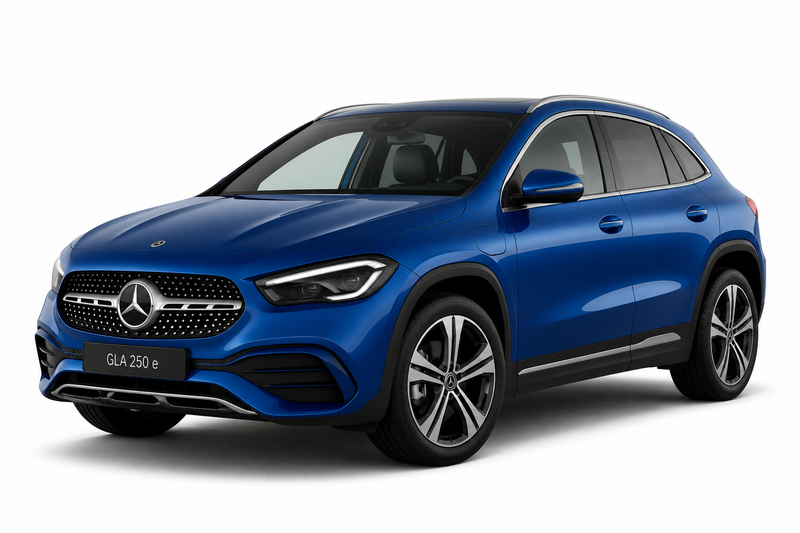 Mercedes-Benz GLA 250 e EV charging cable