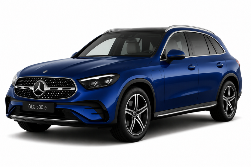 Mercedes-Benz GLC 300 e EV charging cable