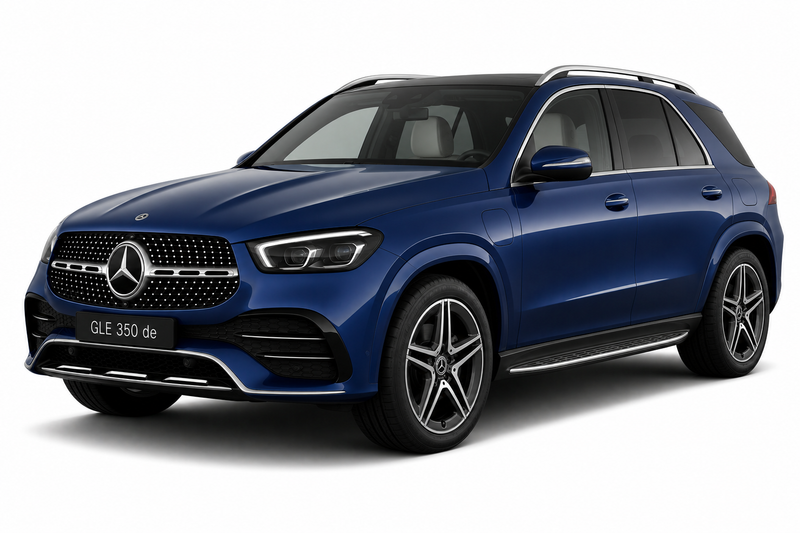 Mercedes-Benz GLE 350 de EV charging cable