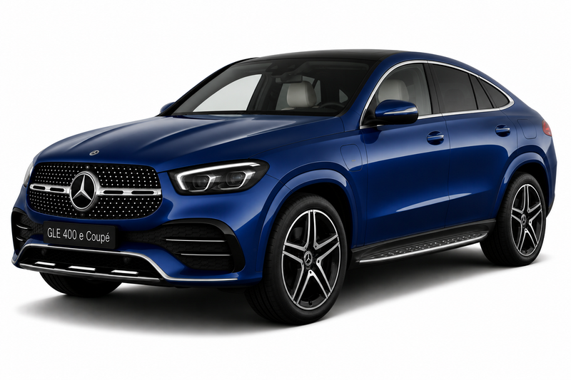 Mercedes-Benz GLE 400 e Coupe EV charging cable