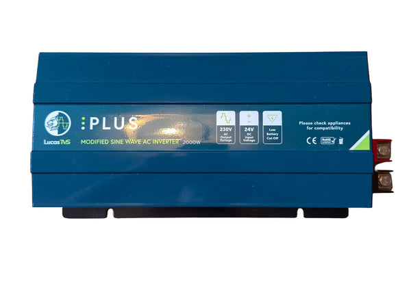 Lucas TVS 2000W Power Inverter 24V to 230V – Modified Sine Wave (Truck & Caravan)