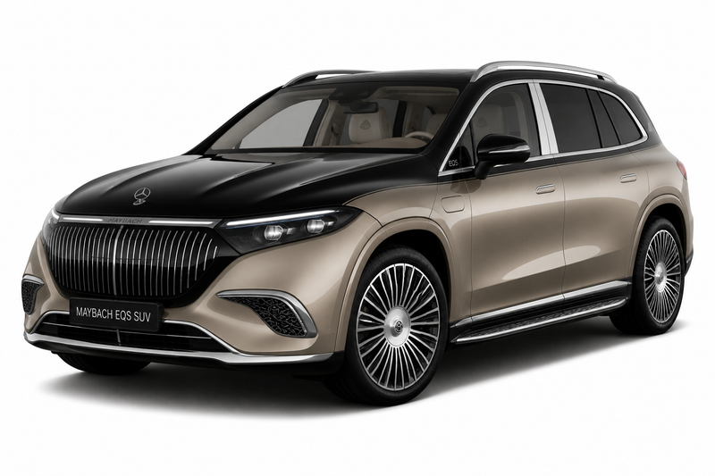 Mercedes-Benz Maybach EQS SUV EV charging cable