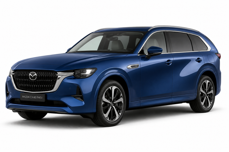 Mazda CX-80 PHEV EV charging cable