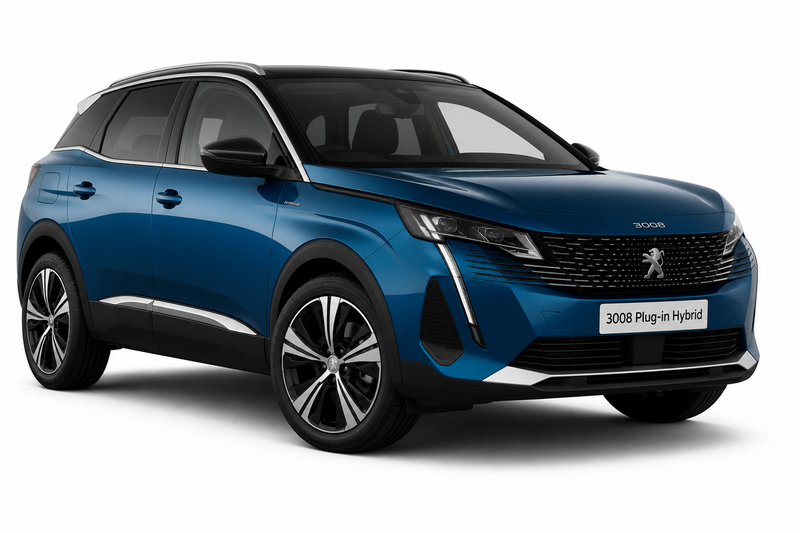 Peugeot 3008 Plug-in Hybrid EV charging cable Type 2
