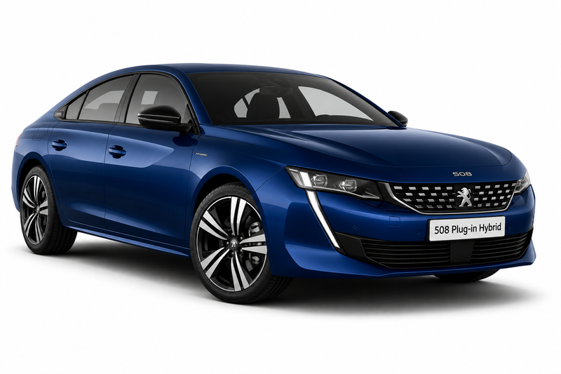 Peugeot 508 Plug-in Hybrid EV charging cable Type 2