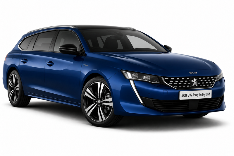 Peugeot 508 SW Plug-in Hybrid EV charging cable Type 2