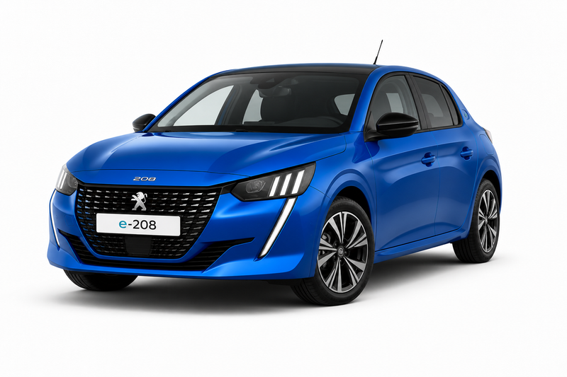 Peugeot e-208 EV charging cable Type 2