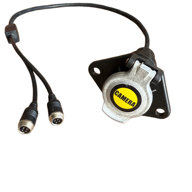Twin Camera 24N Trailer Socket