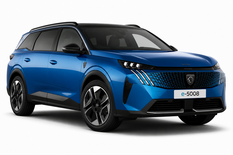 Peugeot e-5008 EV charging cable Type 2